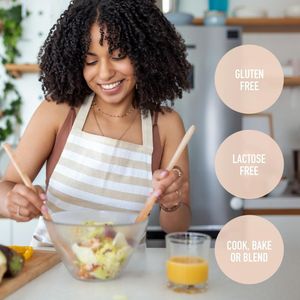 แป้ง DIA betic สูตรโปรตีนน้ำตาลต่ำคาร์โบไฮเดรตต่ำสนับสนุนความแข็งแรงของกล้ามเนื้อสุขภาพในชีวิตประจำวัน - Product Image 5