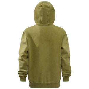 Sudadera con capucha lavada al por mayor personalizada, logotipo estampado DTG personalizado, ropa de hombre, ropa de calle, sudadera y Sudadera con capucha de estilo Vintage para hombre - Product Image 2