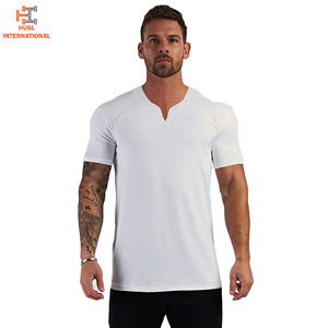 Camiseta Lisa para hombre, camiseta de poliéster, camisetas rápidas, logotipo de impresión por sublimación personalizada, camisetas deportivas de gimnasio Unisex para hombre - Product Image 5