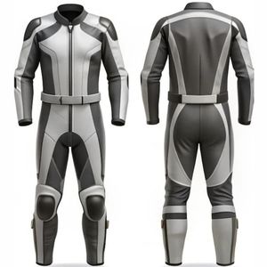 Combinaison de course de moto personnalisée de haute qualité en polyester unisexe imperméable coupe-vent respirante protection couleur personnalisable logo - Product Image 1