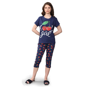 ชุดปาม่าคาปรี2ชิ้นสำหรับผู้หญิง, ชุดผ้าซาตินและผ้าฝ้าย100% ปรับแต่งได้ชุดกระโปรงยาวถึงเข่าพร้อมหมวกผ้าลินิน - Product Image 1