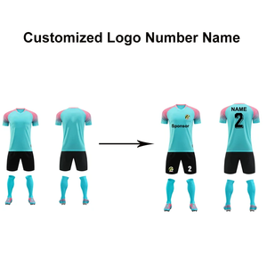 Uniforme de Fútbol Personalizado 2026, Camiseta Blanca, 100% Poliéster, Amarillo, Servicio OEM al por Mayor para Hombres y Niños - Product Image 3