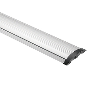Ponte Cavo Alu Canale Cavo per Pavimento Resistente agli Urti Piatto 19,5x135 mm 110 cm - Product Image 1