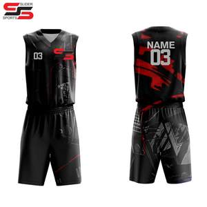 Personalizado de alta calidad de la sublimación de baloncesto uniforme al por mayor de baloncesto en blanco desgaste Jersey conjunto corto Kit - Product Image 3
