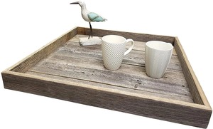 ถาดไม้ที่น่าทึ่งสำหรับการเสิร์ฟอย่างมีสไตล์และถาดไม้ที่สวยงามพร้อมฟังก์ชันถาดอเนกประสงค์สำหรับบ้าน ร้านอาหาร คาเฟ่ และสำนักงาน - Product Image 6