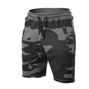 Shorts de survêtement pour hommes de haute qualité, style streetwear, couleur unie, séchage rapide, respirant, écologique, avec cordon de serrage ajustable, OEM - Product Image 1