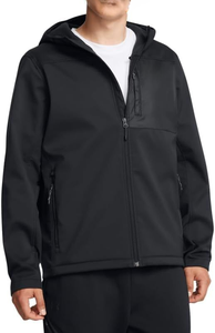 Veste Softshell à capuche très demandée, coupe-vent et hydrofuge pour la randonnée et l'aventure, col à capuche de haute qualité, vente en gros - Product Image 4