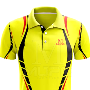 ชุดคริกเก็ตพิมพ์โลโก้ตามสั่ง ขายดี ดีไซน์สวย ระบายอากาศได้ดี แห้งเร็ว ผลิตจากโพลีเอสเตอร์ สำหรับผู้ใหญ่ เหมาะสำหรับทีมกีฬา - Product Image 4