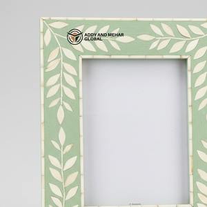 Best Quality Bone Inlay <b>Photo</b> <b>Frame</b> Elegant Handcrafted Wooden <b>Frame</b> for Wedding or Family <b>Photos</b> at Best Price - Product Image 3