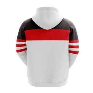 2025 Hombres Sublimación Sudadera con capucha Alta calidad Logotipo personalizado Patrón deportivo Impreso Sublimación Hombres Sudadera con capucha - Product Image 3