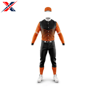 Nouvelle arrivée de vêtements de baseball en tissu confortable de sublimation pour unisexe adulte équipe formation Match porter - Product Image 2