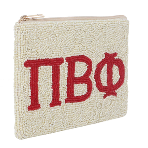 Porte-monnaie perlé coloré fait à la main pour les adolescents personnalisé poche à fermeture éclair portefeuille d'argent pochette perlée en gros - Product Image 2