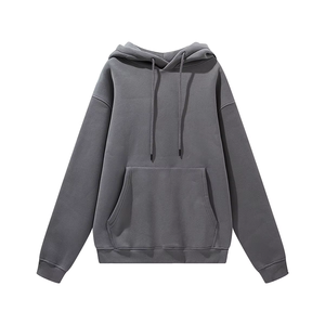 Sudaderas con capucha pesadas de algodón o poliéster de alta calidad personalizadas al por mayor sudaderas con capucha de hombre de gran tamaño de lana personalizadas en blanco - Product Image 3