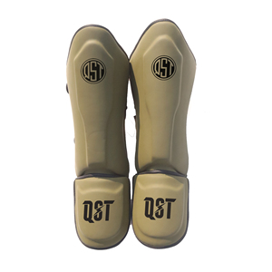 Protège-tibias de boxe professionnels, confortables, de haute qualité, pour l'entraînement au kickboxing, logo personnalisé, taille et couleur, service OEM ODM - Product Image 1