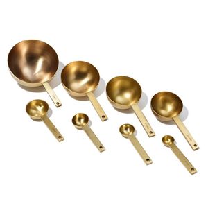 Gold Vintage Hot Selling Coffee <b>Measuring</b> <b>Spoon</b> Sets in Stainless Steel and with a Elegant Design Coffee <b>Measuring</b> <b>Spoon</b> Sets - Product Image 1