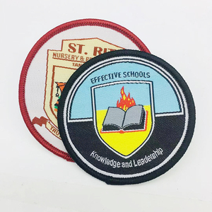 Patchs brodés personnalisés en tissu sergé 3D à coudre, motifs floraux et cœurs multiformes pour vêtements, accessoires de vêtement en gros - Product Image 4