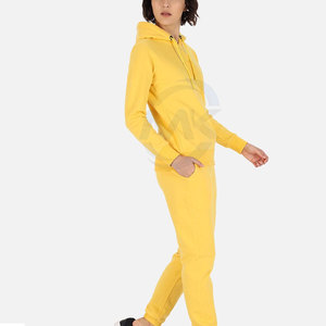 Trajes Deportivos para Mujer Hechos en Fábrica, 100% Algodón, Forro Polar Transpirable, Nuevo Diseño, Patrón Liso, Invierno, Última Moda - Product Image 2