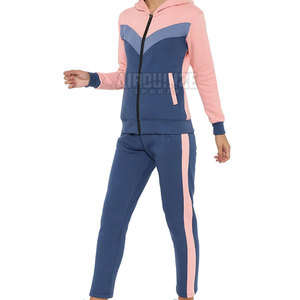 Servicio de OEM Venta caliente Mujeres Chándales Precio al por mayor Logotipo personalizado Mujeres Chándal Para la venta - Product Image 2