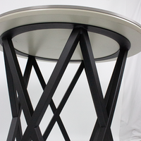 Ventes directes d'usine pieds de Table à manger en métal de haute qualité mobilier de bureau pied de table à café pied de support de Table à thé en fer