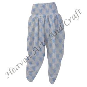 100% Cotton Fabric Hand Block Print <b>Ladies</b> Night Wear <b>Ladies</b> Latest Women Pajama - Product Image 2