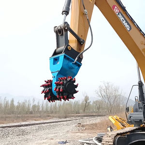 YF-30RW di fabbrica uscita stabile vernice di protezione a basso rumore idraulico <span class=keywords><strong>Drum</strong></span> <span class=keywords><strong>Cutter</strong></span> escavatore Rock <span class=keywords><strong>Drum</strong></span> <span class=keywords><strong>Cutter</strong></span> - Product Image 2