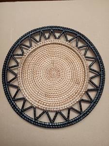 Plato de ratán vibrante, cargador duradero tejido a mano para comedor, plato de ratán de moda para restaurantes y decoración, el mejor precio de exportación a granel - Product Image 4