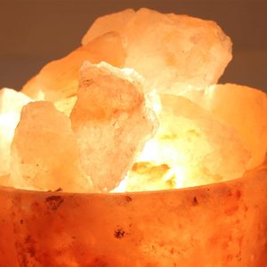 Lámpara de sal con forma de cuenco del Himalaya Natural más vendida Forma personalizada Lámparas de sal con forma de cuenco hechas a mano - Product Image 5