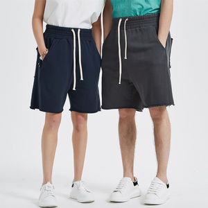 Shorts d'été pour hommes personnalisés 100% coton Casual Short Soft Fleece Wear Premium Quality Elastic Waist Unisex Design Très bon marché Prix - Product Image 6