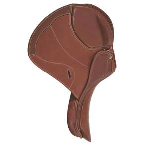 Selle de cheval tout usage confortable en cuir durable circonférence réglable coussin souple siège inclus bride Instrument vétérinaire - Product Image 5