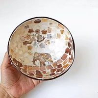 Bol en rotin naturel écologique, fabriqué au Vietnam, style bohème, design poli, pour les fêtes, échantillon gratuit, commande en gros