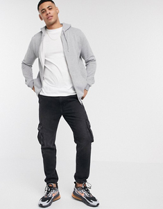 Veste à capuche d'hiver unisexe de haute qualité, personnalisée, à fermeture éclair intégrale, pour homme, logo en relief, impression numérique, velours, fermeture éclair intégrale - Product Image 5