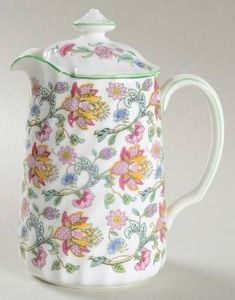 DURABILITÉ Conception classique Pichet à eau en résine polyester Texture en résine avec motif tourbillon aqua abricot pour la cuisine Cadeaux de Noël - Product Image 1