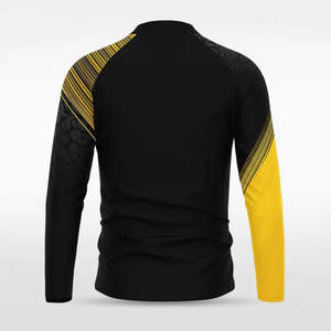 เสื้อซับลิเมชั่นแบบซิป ¼ ด้านหลัง สามารถกลับด้านได้ สำหรับกีฬา ออกกำลังกาย ระบายอากาศ น้ำหนักเบา เหมาะสำหรับทีม - Product Image 2