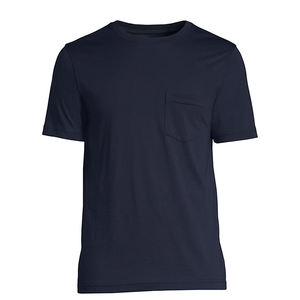 Camiseta de manga corta unisex para adultos, 100% de algodón peinado, estampado de color brezo, cuello redondo, cuello redondo, cinta para hombros - Product Image 1