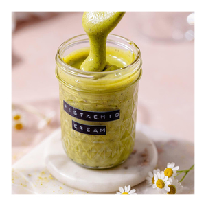 Crema de pistacho cremosa, frutos secos saludables, cobertura de postre, comprar en línea, pedido al por mayor para la venta - Product Image 5