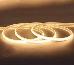 Bande lumineuse LED néon COB 220V 9W 6x11mm 248 LED IP65 50m/rouleau Flexible Blanc chaud neutre froid pour éclairage d'accentuation extérieur et intérieur - Product Image 3