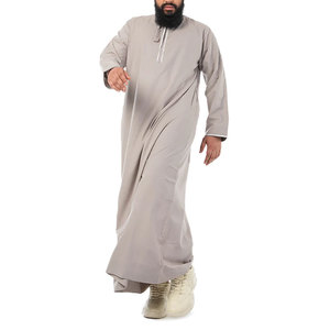 Marque de créateur Jubbah Thobe pour hommes, africain dubaï arabe brillant Dubai Jubbah hommes Thobe du Pakistan à vendre - Product Image 2