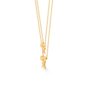 Modern Gold <b>Layered</b> <b>Fashion</b> <b>Necklace</b> - Product Image 5