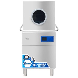 Lave-vaisselle commercial à hotte Rama RC-15000SX, machine à laver la vaisselle industrielle de 9,8 kW, acier inoxydable 304 - Product Image 6