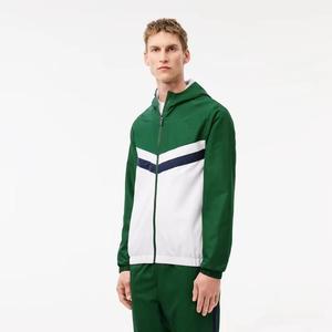 Survêtement de fitness personnalisé deux pièces avec fermeture éclair vierge vêtements de sport pour hommes survêtement vêtements de sport pour hommes ensemble de survêtements de jogger - Product Image 4