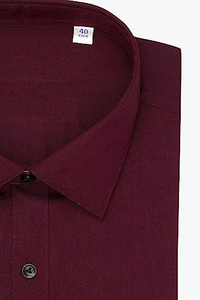 Camisa Formal de Chambray de algodón 100% elegante y elegante para hombre de alta calidad, transpirable, ecológica para uso diario - Product Image 6