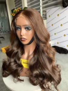 Trame de machine de vague d'extensions de cheveux vietnamiens crus avec des cheveux humains de donneur non transformés en dentelle - Product Image 2