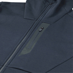 Sweats à capuche pour hommes Veste légère en éponge française avec poches Full Zip Long Sleeve Cotton Sweatshirt Sports Hooded - Product Image 3