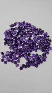 Natural Purple African Amethyst <b>Heart</b> Shape Loose Stone Best Selling Cut Stone Amethyst February Birthstone Ring Women Sambhav - Product Image 2