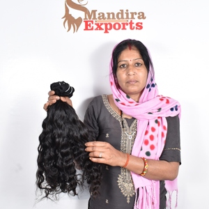 Extensiones de cabello humano brasileño, mechones de proveedor suaves ondulados largos y rizados de color marrón con tejido virgen crudo alineado con cutícula 100% - Product Image 3