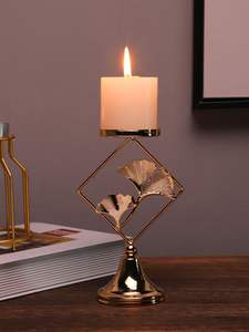 Portavelas de Metal de Primera Calidad, Construcción Duradera, Ideal para Velas de Té, Velas de Pilar, Velas de Cera, Seguro, Estable, para Uso Diario - Product Image 3