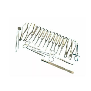 MEDZORA SURGICAL - Kit de Cirugía Oral Dental de 22 Piezas, Instrumentos Quirúrgicos, Pinzas, Instrumentos Ortopédicos Manuales de Alta Calidad Reutilizables - Product Image 3