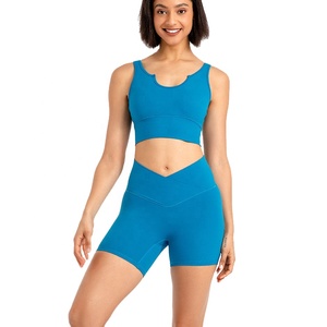 Soutien-gorge élastique pour femme, ensemble court de deux pièces, vente en gros, - Product Image 1