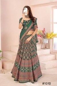 Nuevo lanzamiento Modern Party Real Modeling Cotton Lehenga (Cosido) Heavy Rayon Cotton Digital Print Reversible - Product Image 4