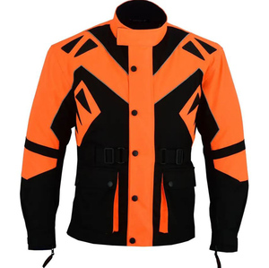 Chaqueta de Motociclismo Deportiva de Talla Grande, Impermeable, de 3 Capas, Personalizada, para Todas las Estaciones, con Certificación CE, Chaqueta de Carreras de Cordura - Product Image 5